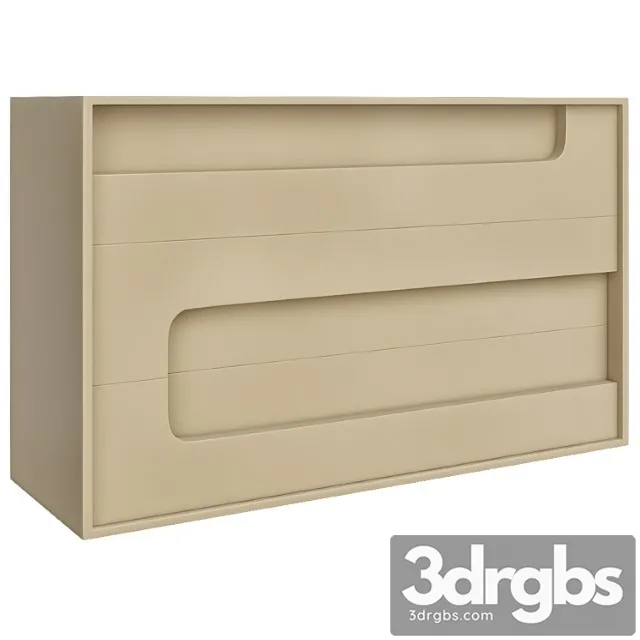 Carnabi chest of 3 drawers 2 3D Model Free