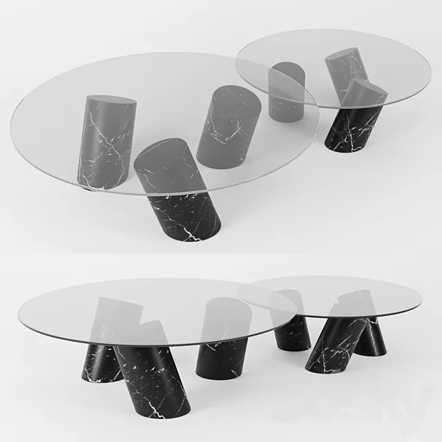 CARNAC tables by Gofi 3DModel