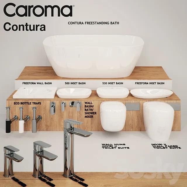 Caroma Contura Collection 3DModel