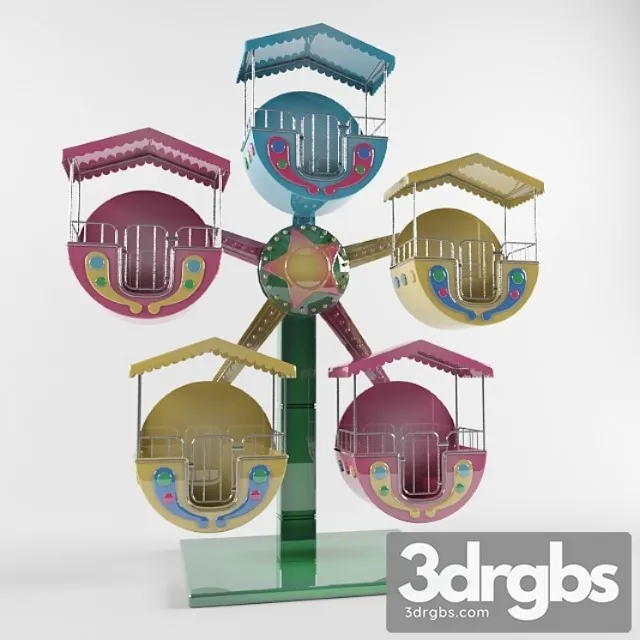 Carousel 5 3D Model Free