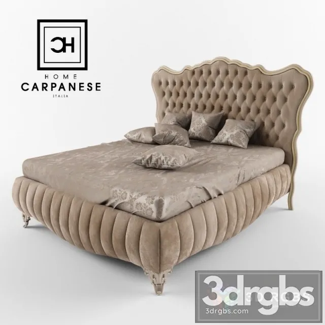 Carpanese Bed 3D Model Free
