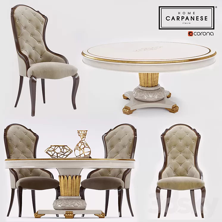 Carpanese Dining Group 3D Model