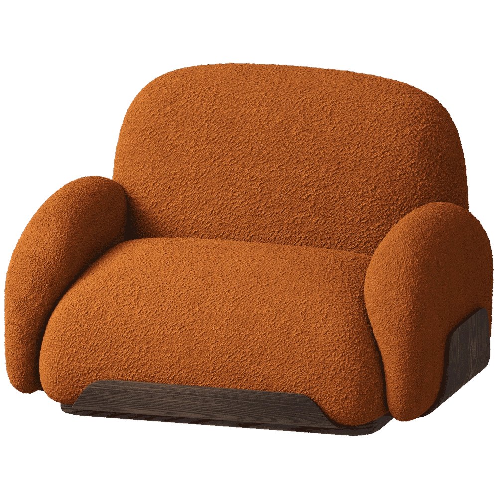 Carpanese home - Armchair Bubble P 3D Model