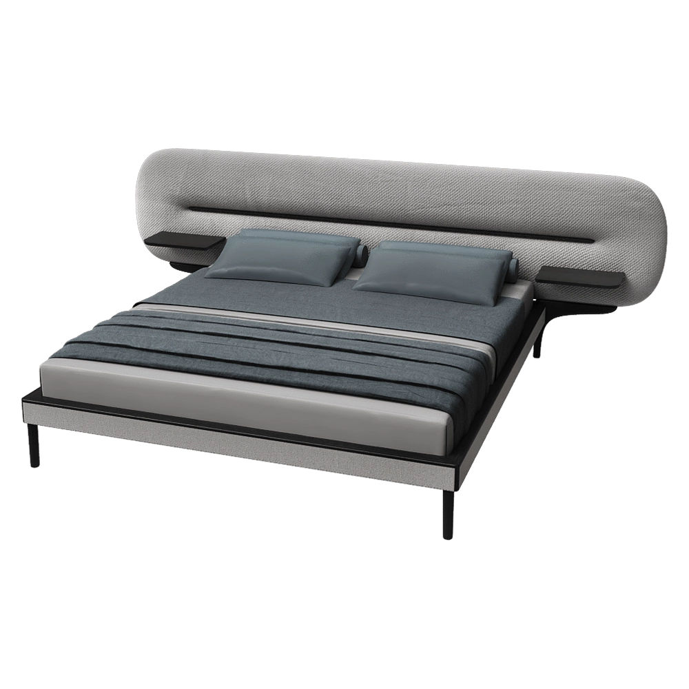 Carpanese home - Bed Lips 3D Model