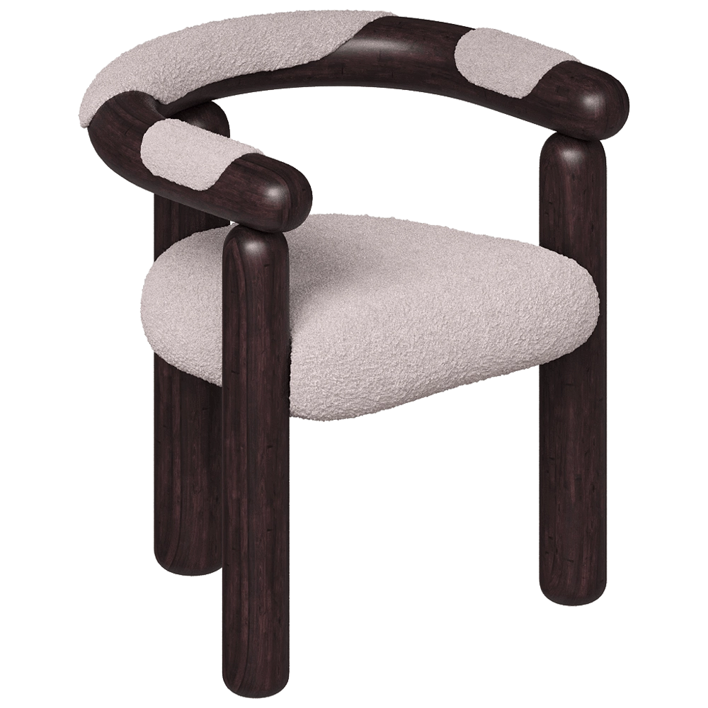 Carpanese home - Chair Panda 3D Model