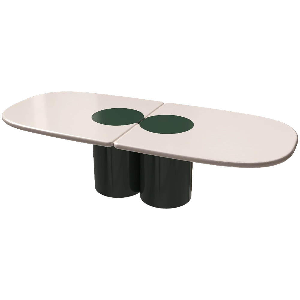 Carpanese home - Dining table Ladybug L 3D Model