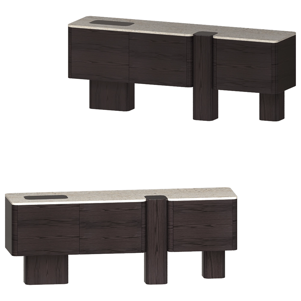 Carpanese home - Sideboard Erice D 3D Model