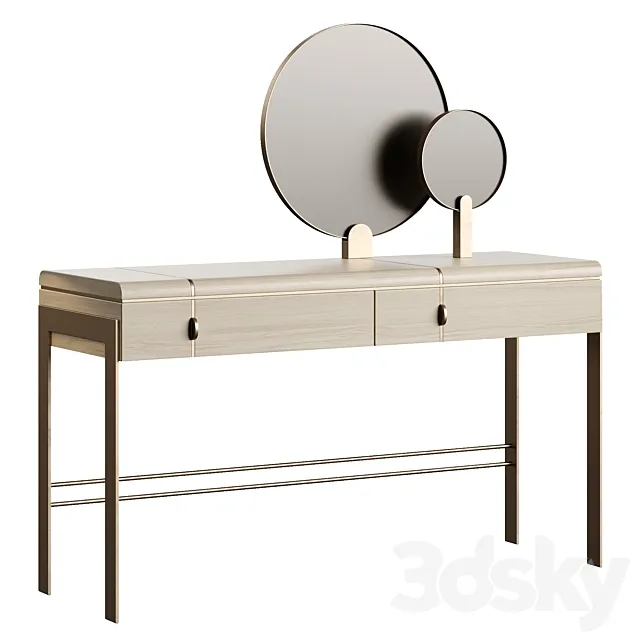 Carpanese Home Vanity Desk 519 3D Model