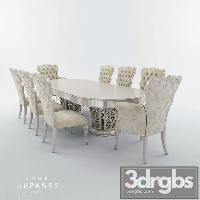 Carpanese House Art Classic 3D Model Free