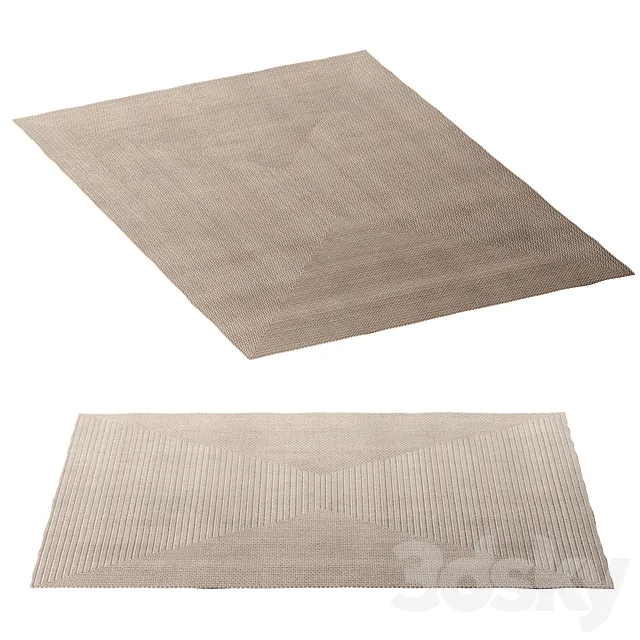 Carpet Aftas by La Redoute 3D Model