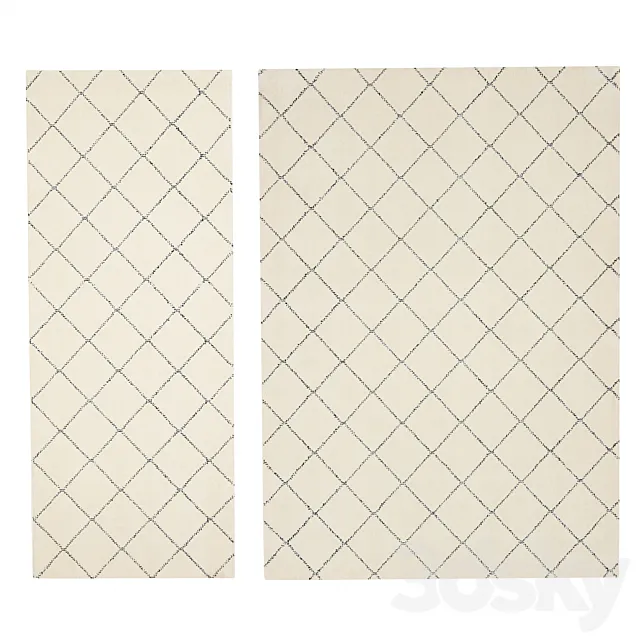 Carpet ARNAGER IKEA \ Rug ARNAGER IKEA 3DModel