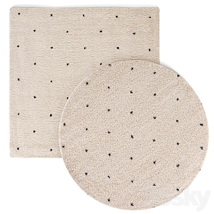 Carpet Ava La Redoute 3D Model Free