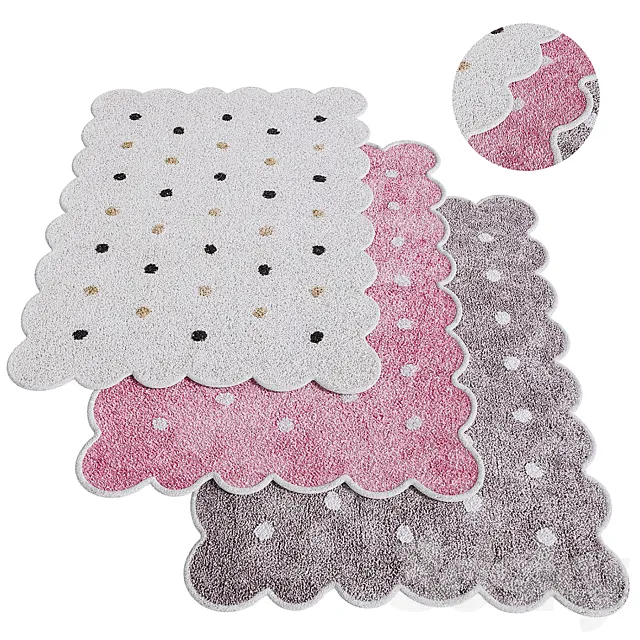 Carpet berni set 3D Model
