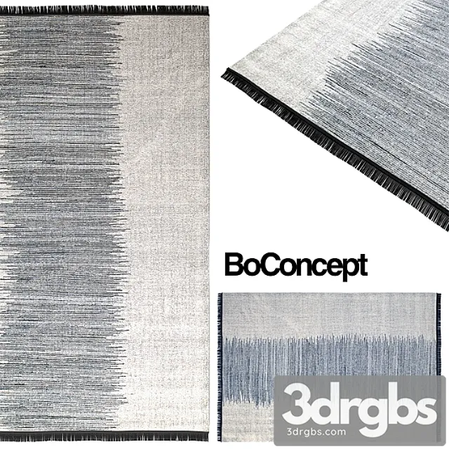 Carpet BoConcept Usaki Rug 3D Model Free