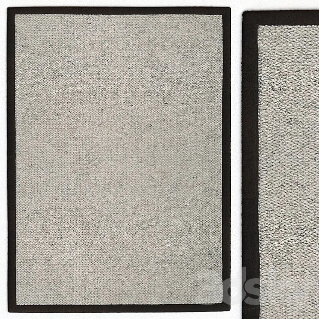 Carpet Calvin Klein Home Lucia LUC01 Ashen Rug 3D Model