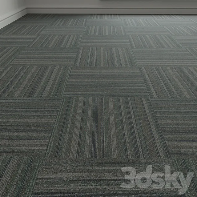 Carpet. Carpet tiles. eight 3D Model