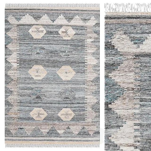 Carpet CarpetVista PET Yarn Kilim SHEE16 3D Model