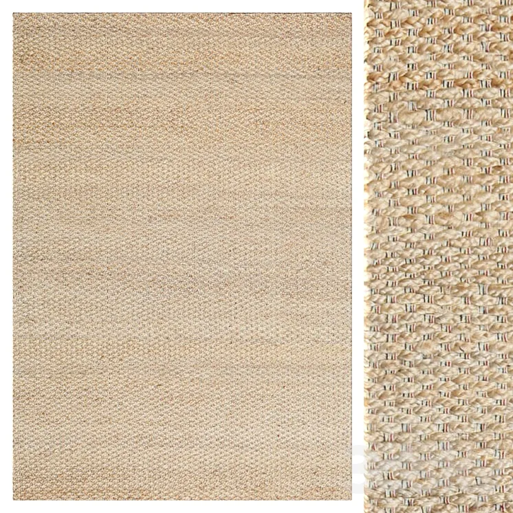 Carpet CarpetVista Siri - Natural CVD20279 3D Model Free