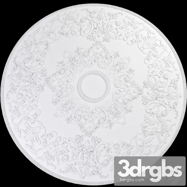 Carpet Classic Sculpture 3D Model Free