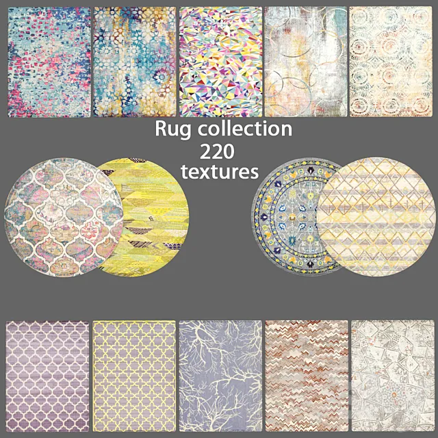 Carpet Collection 10 3DModel