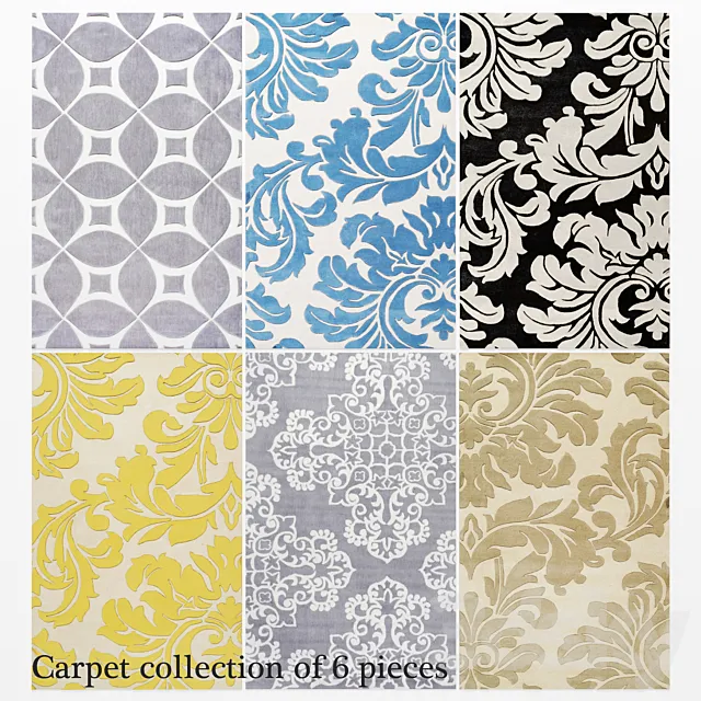 Carpet Collection 6 pcs. Free Download