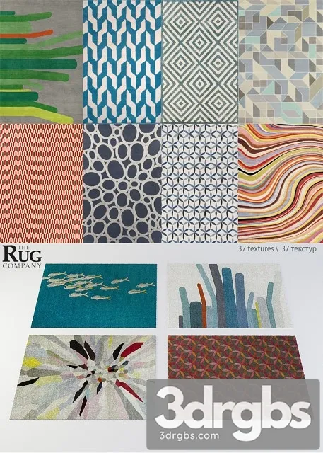 Carpet collection the rug company. part 1 3D Model Download