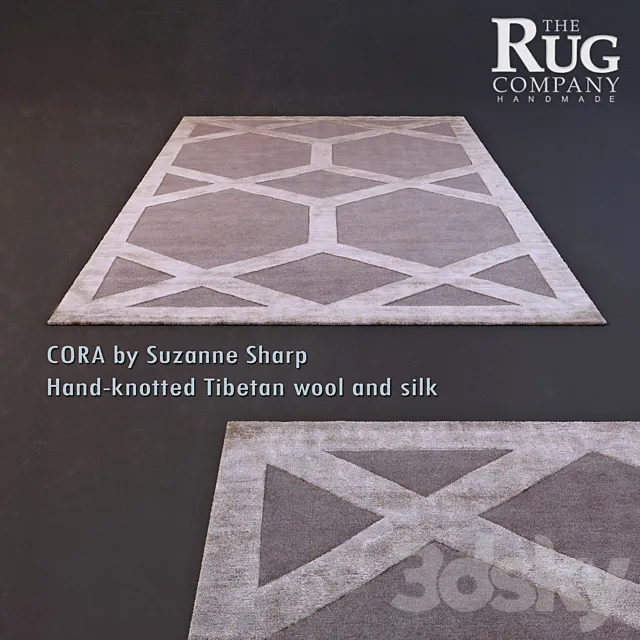 Carpet CORA by Suzanne Sharp 3D Model