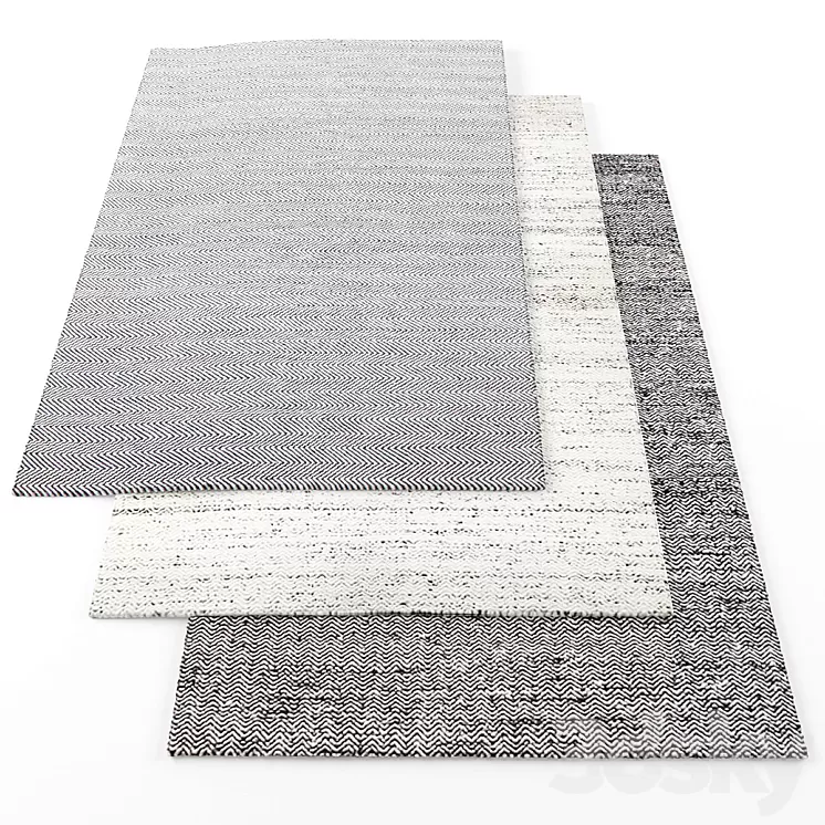 carpet court skandi 3D Model