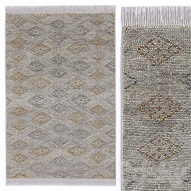 Carpet Crate & Barrel Romina Rug 3DModel
