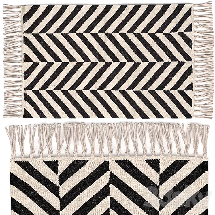 Carpet DAY Birger et Mikkelsen Herring Rug 3D Model