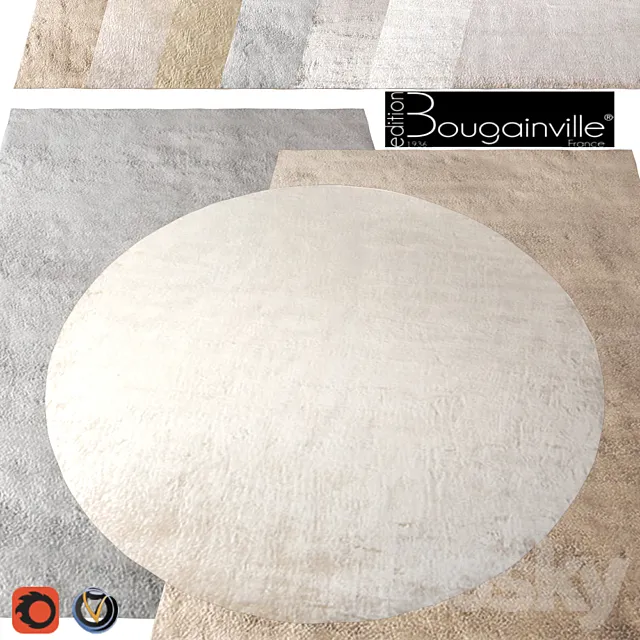 Carpet Edition Bougainville (Whisper) 1800h2500 (8 colors) 3D Model