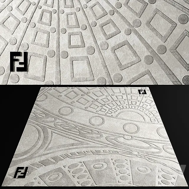 Carpet Fendi 3DModel