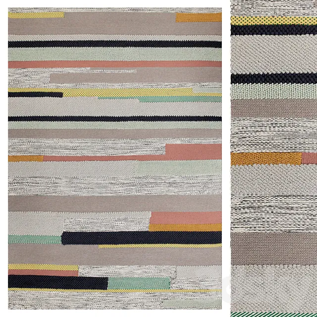 Carpet Ikea Bronden 3D Model