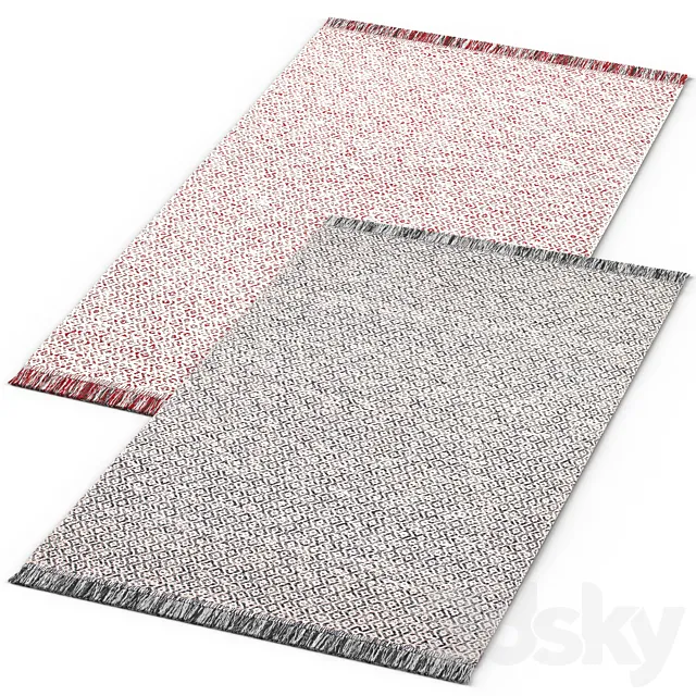 Carpet IKEA RÖRKÄR _ Rug IKEA RÖRKÄR 3D Model