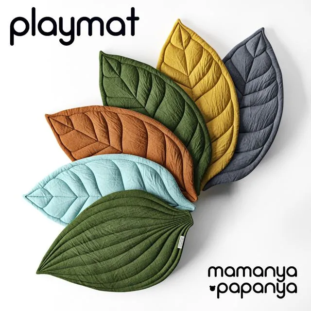 Carpet in the nursery Playmat 3D Model