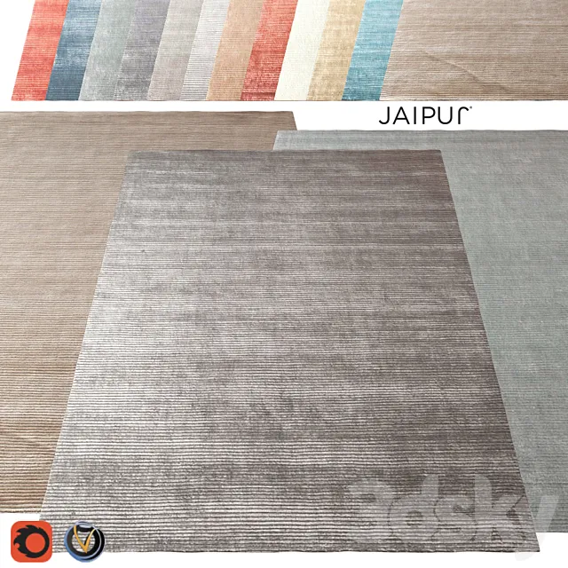 Carpet Jaipur 2400h3000 (13 colors) 3D Model