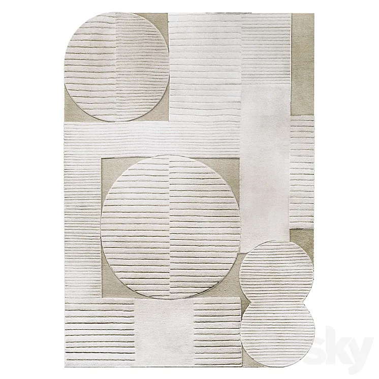 Carpet Le Tapis Nomade cc-tapis 3D Model Free