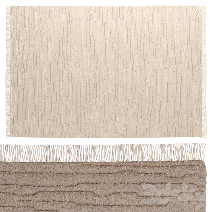 Carpet Legnaa La Redoute 3D Model