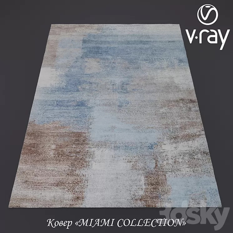 Carpet MIAMI COLLECTION 3D Model