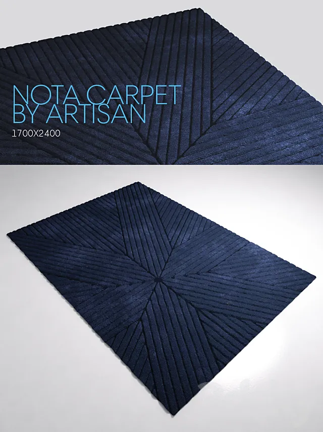 Carpet Nota by Artisan 3D Model