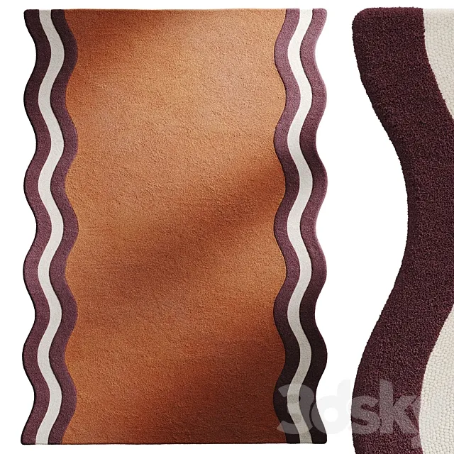 Carpet Othelo La Redoute 3D Model