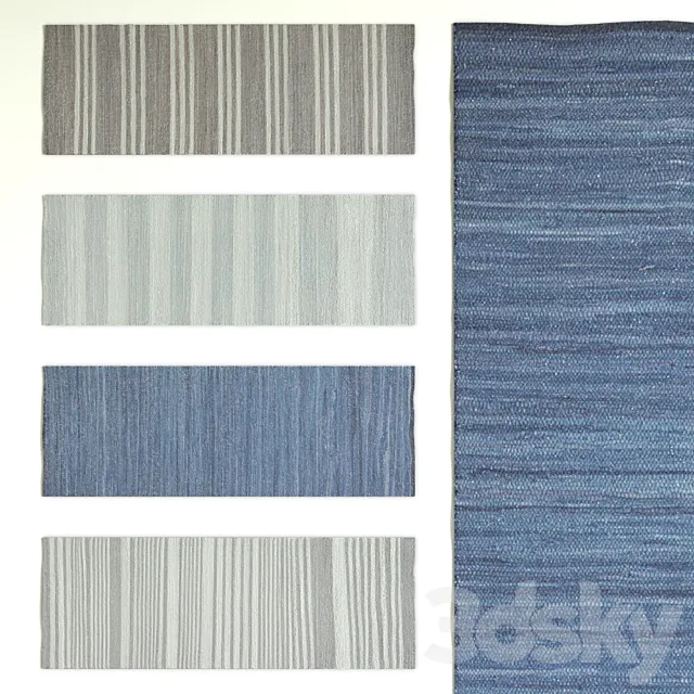 CARPET ROAD ZARA HOME 3D Model