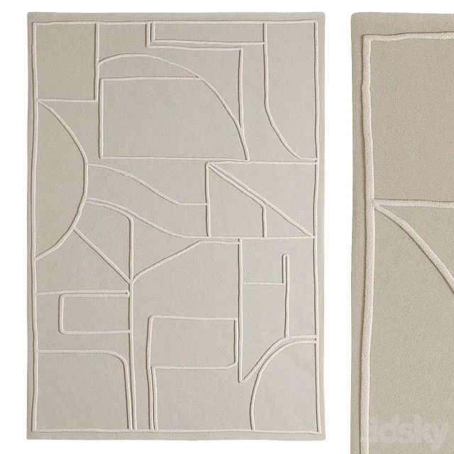 Carpet Robita La Redoute 3D Model