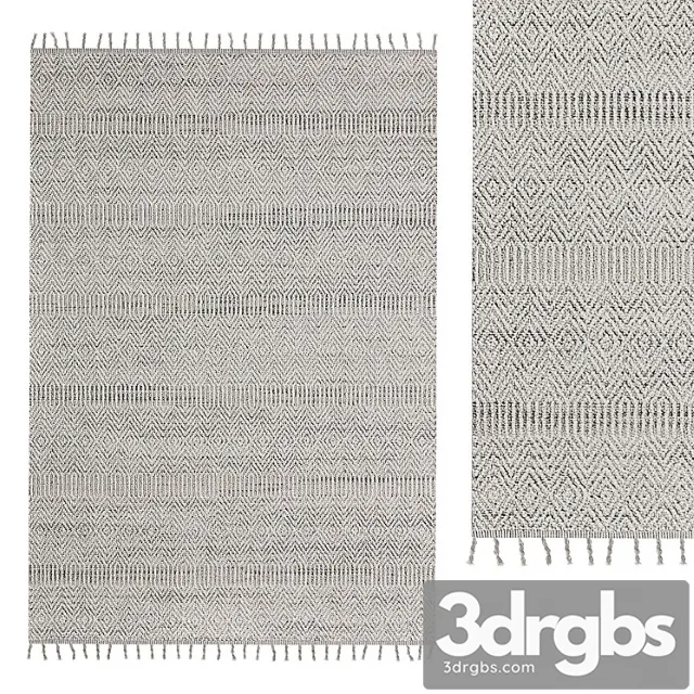Carpet Roll Rugs Soho 3D Model Free