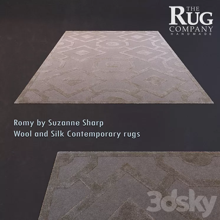 Carpet Romy by Suzanne Sharp 3D Model