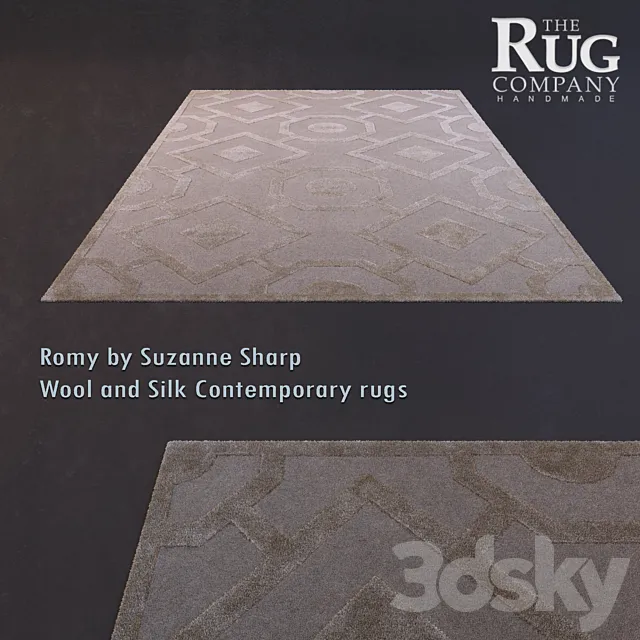 Carpet Romy by Suzanne Sharp 3D Model