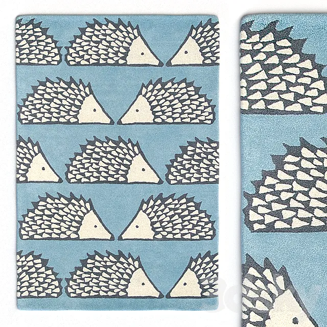 Carpet Scion Spike New Marine Rug 3DModel