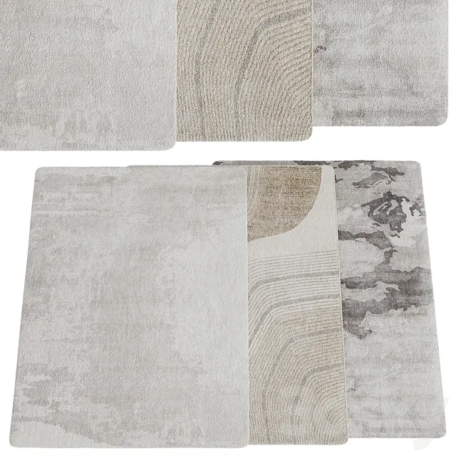 Carpet set 004 3D Model