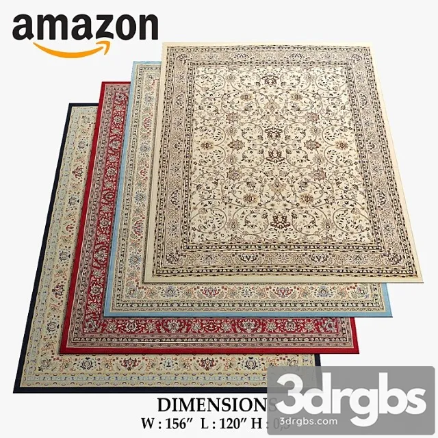 Carpet Set 51 3D Model Free