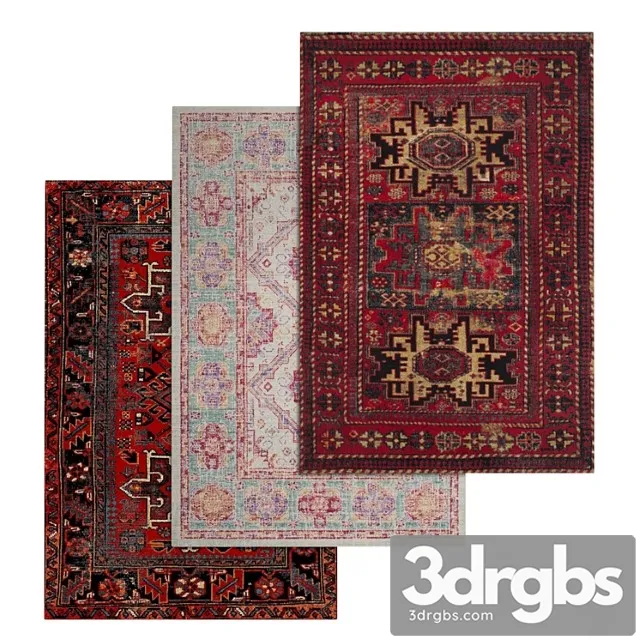Carpet Set 513 3D Model Free